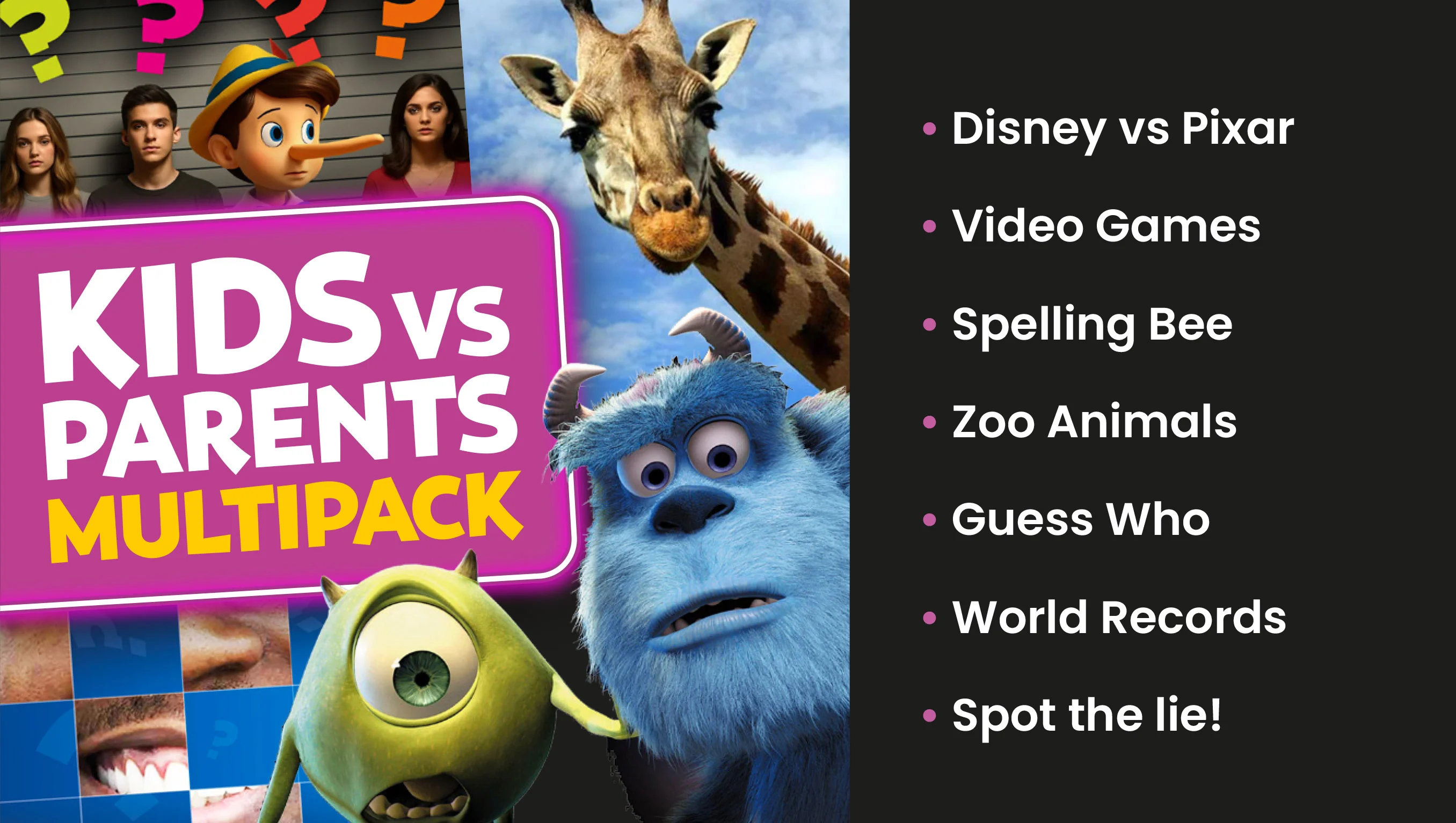 QUESTION MULTIPACKS